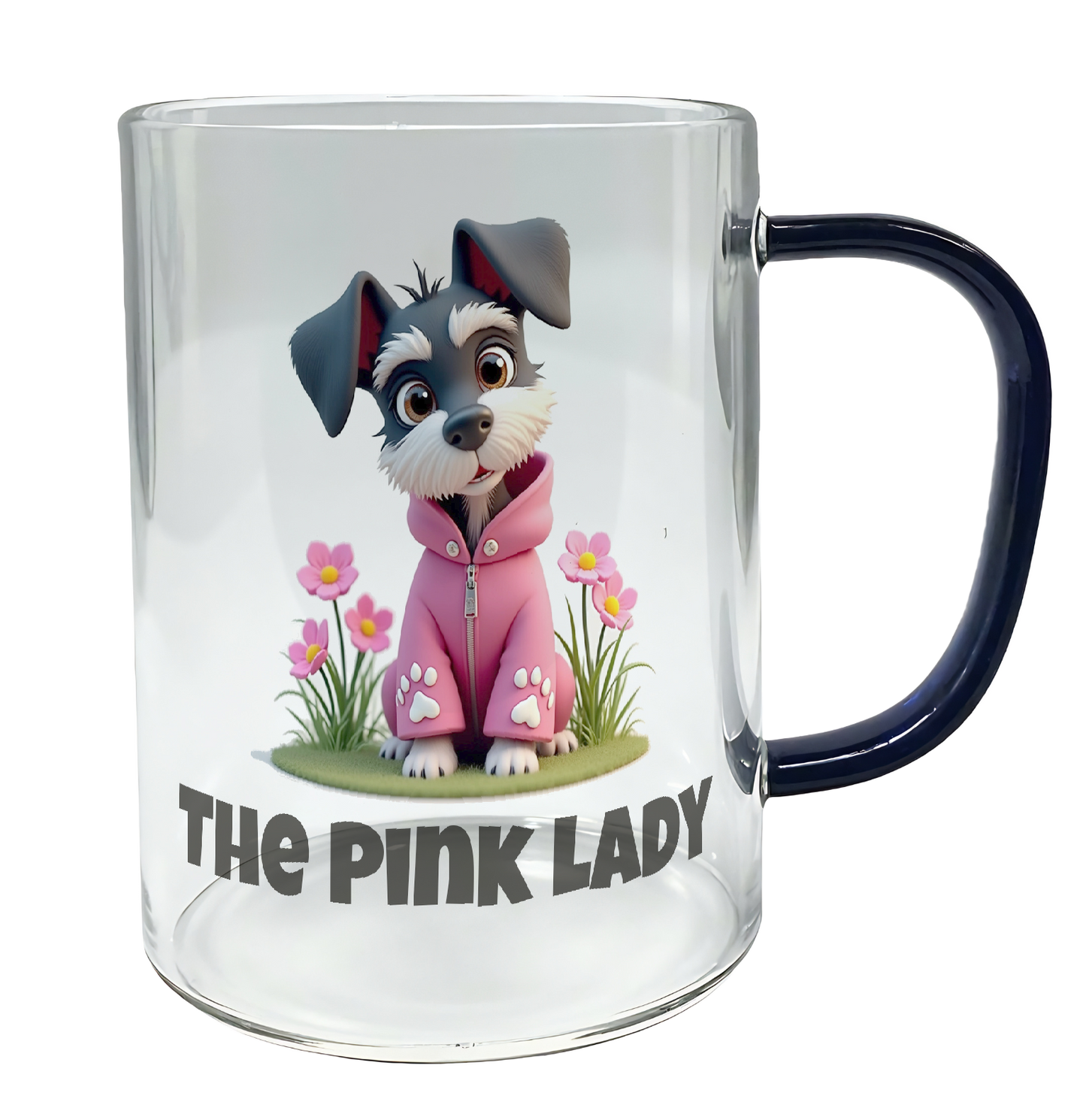 Schnauzer, The Pink Lady III, Coffee Mug, Wollies Shelter