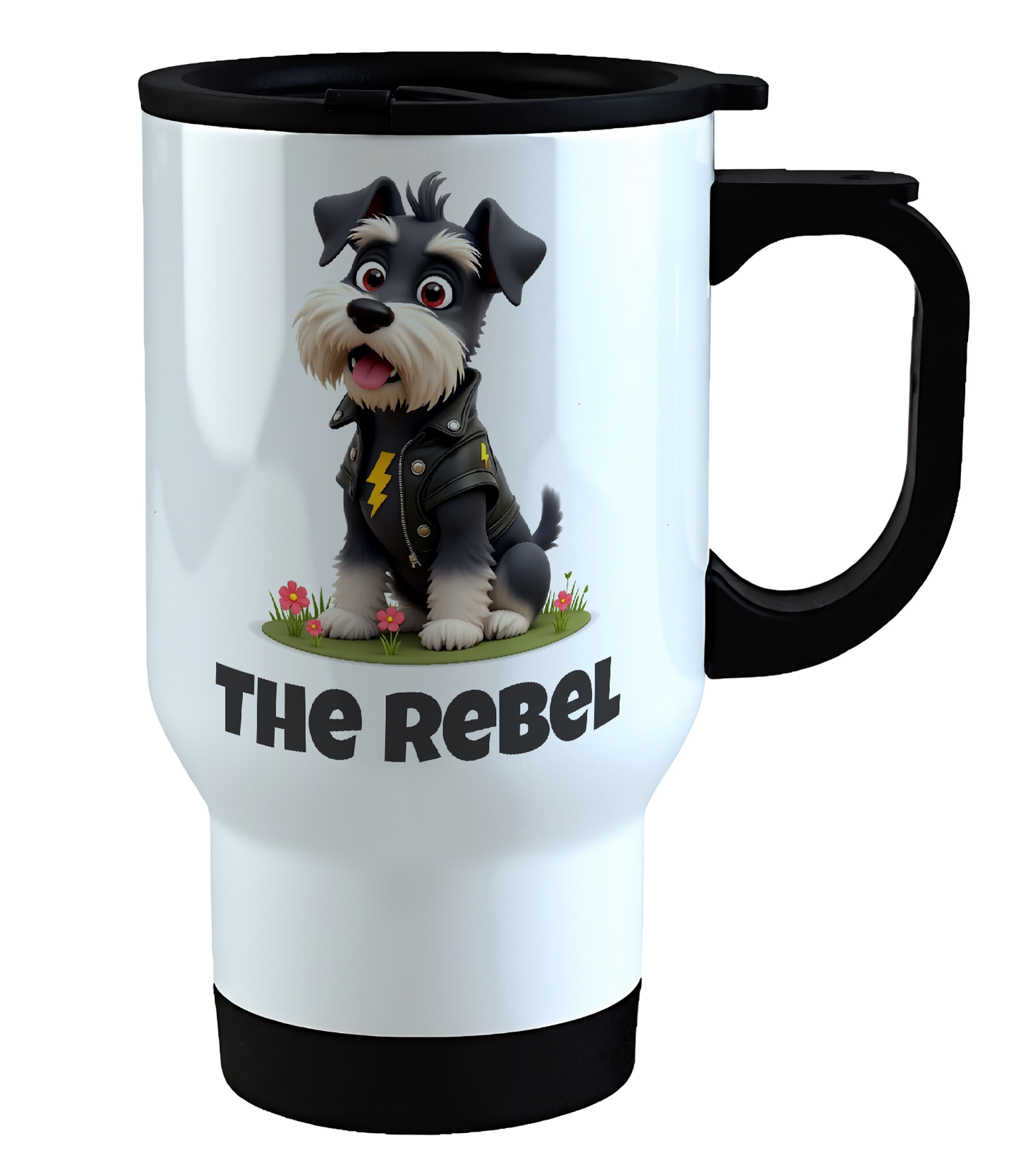Schnauzer, The Rebel, Coffee Mug, Wollies Shelter