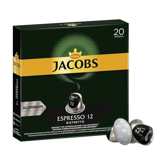 Jacobs Coffee Pods, 20, espresso