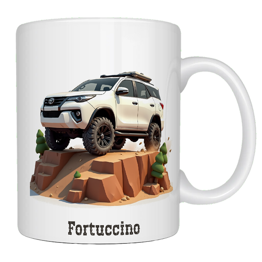 Offroad adventure, Fortuner nxt edition, coffee mug
