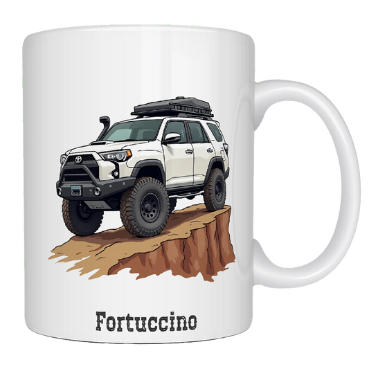 Offroad adventure, Fortuner edition, coffee mug