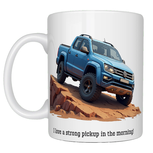 Offroad adventure, VW Amarok edition, coffee mug