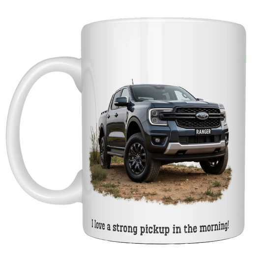 Offroad adventure, Ford Ranger Next-gen edition, coffee mug