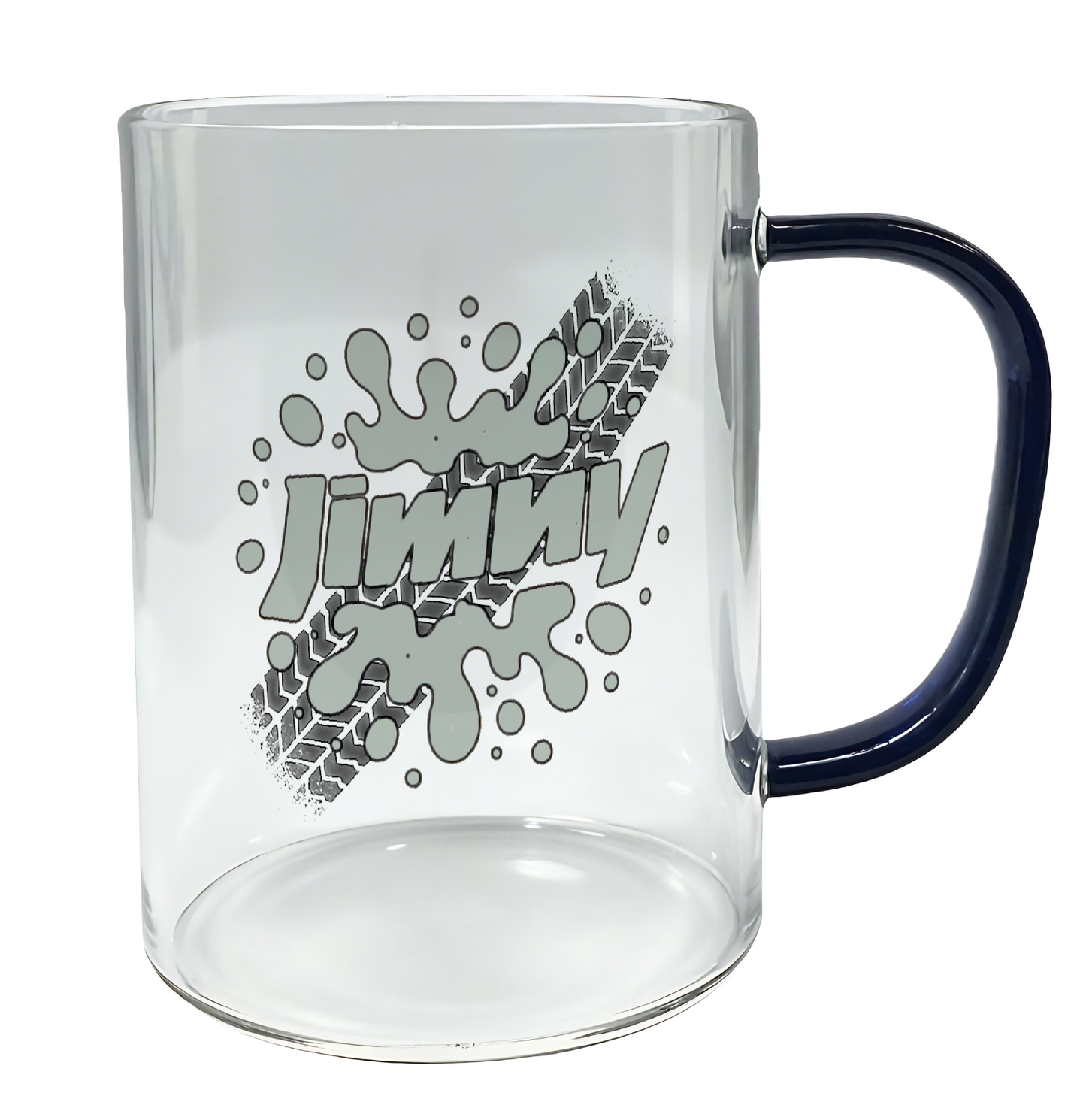 Offroad adventure, Grey Suzuki Jimny edition, coffee mug