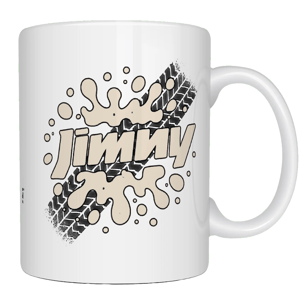 Offroad adventure, Custom Suzuki Jimny edition, coffee mug