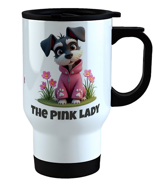 Schnauzer, The Pink Lady III, Coffee Mug, Wollies Shelter